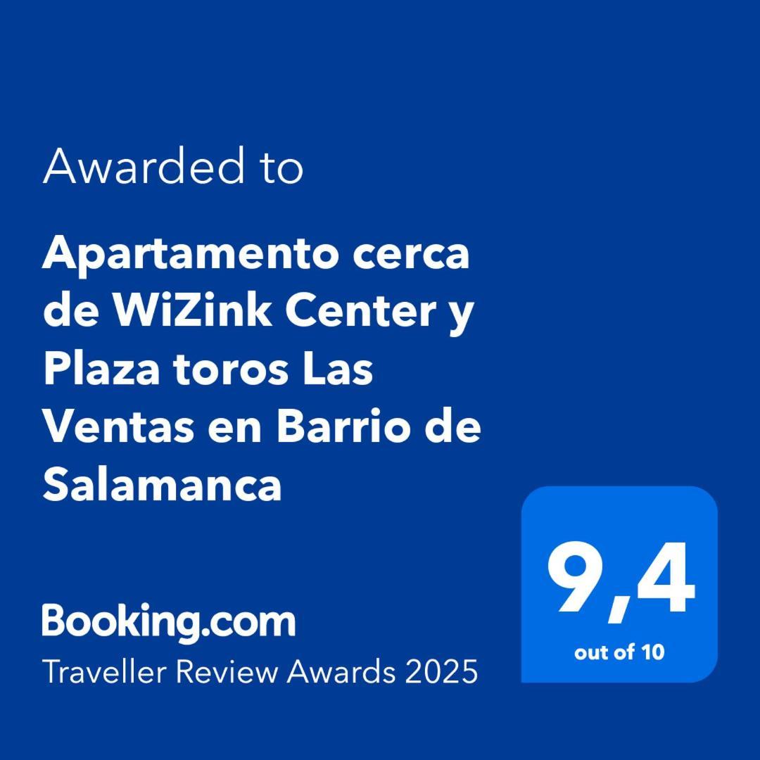 Apartamento Cerca Wizink Center Movistar Arena Y Plaza Toros Las Ventas En Barrio De Salamanca Madrid Kültér fotó